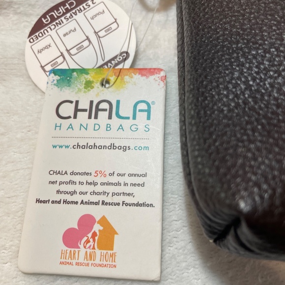 Chala Shih Tzu Convertible Crossbody Phone Purse Wallet Pouch New with Tags - Picture 4 of 9